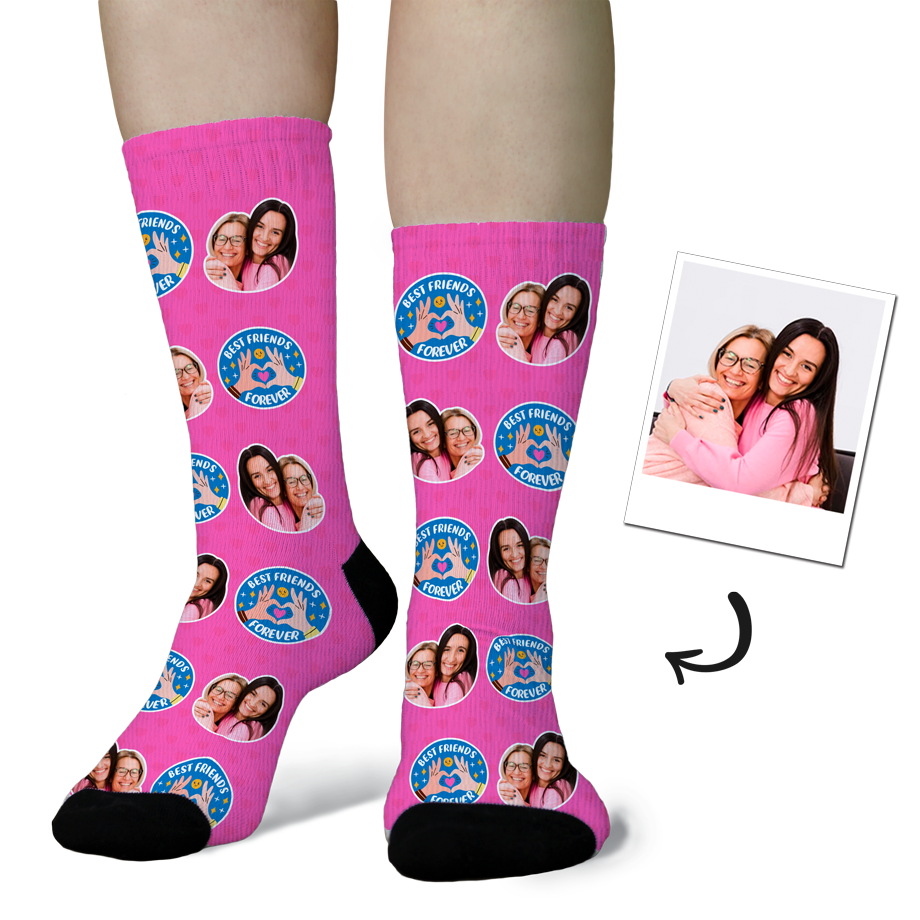 Meia Personalizada Friends - 6 Pet